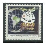 C2274 chegada a Porto Seguro - 500 Anos do Brasil 31.441 Mint sem goma